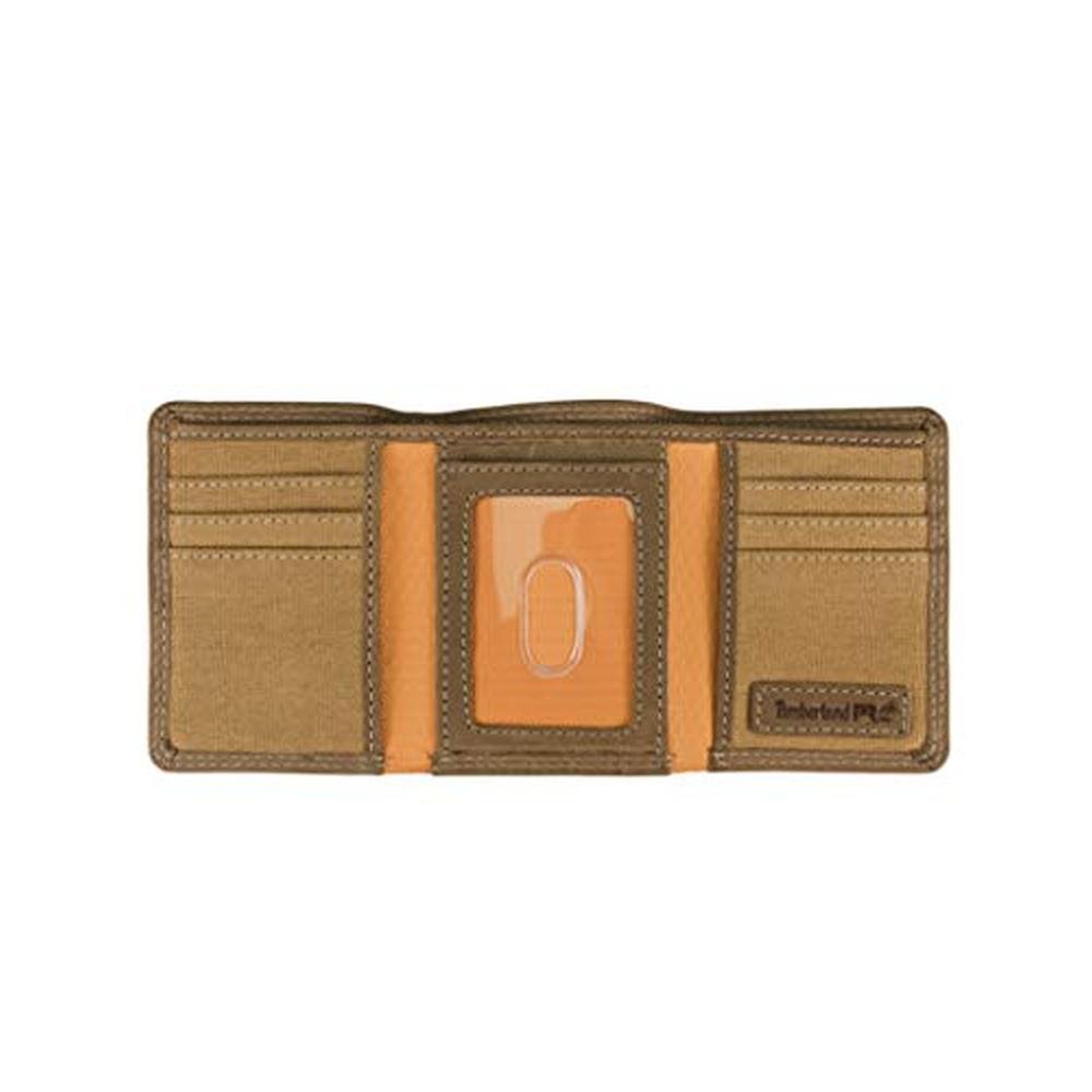 Timberland Men: Timberland PRO Men's Leather RFID Trifold – Side View