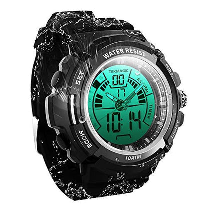 TEKMAGIC Digital Swimming Wrist Sports Watch – Front View