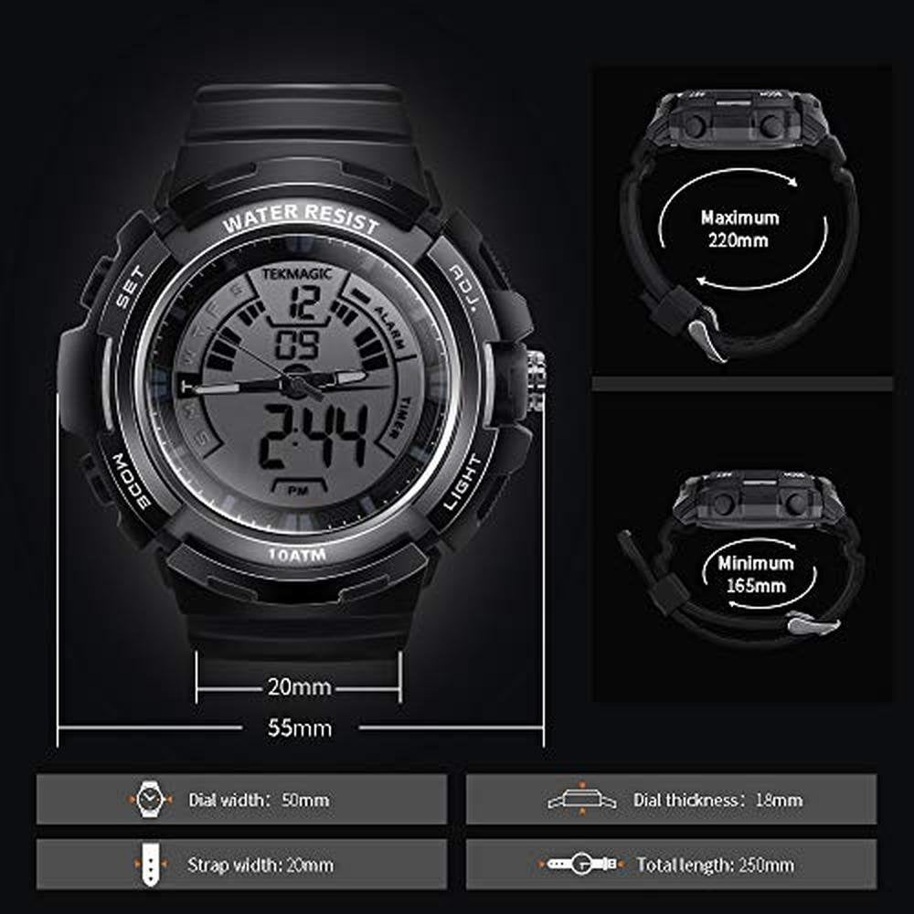 TEKMAGIC Digital Swimming Wrist Sports Watch – Packaging