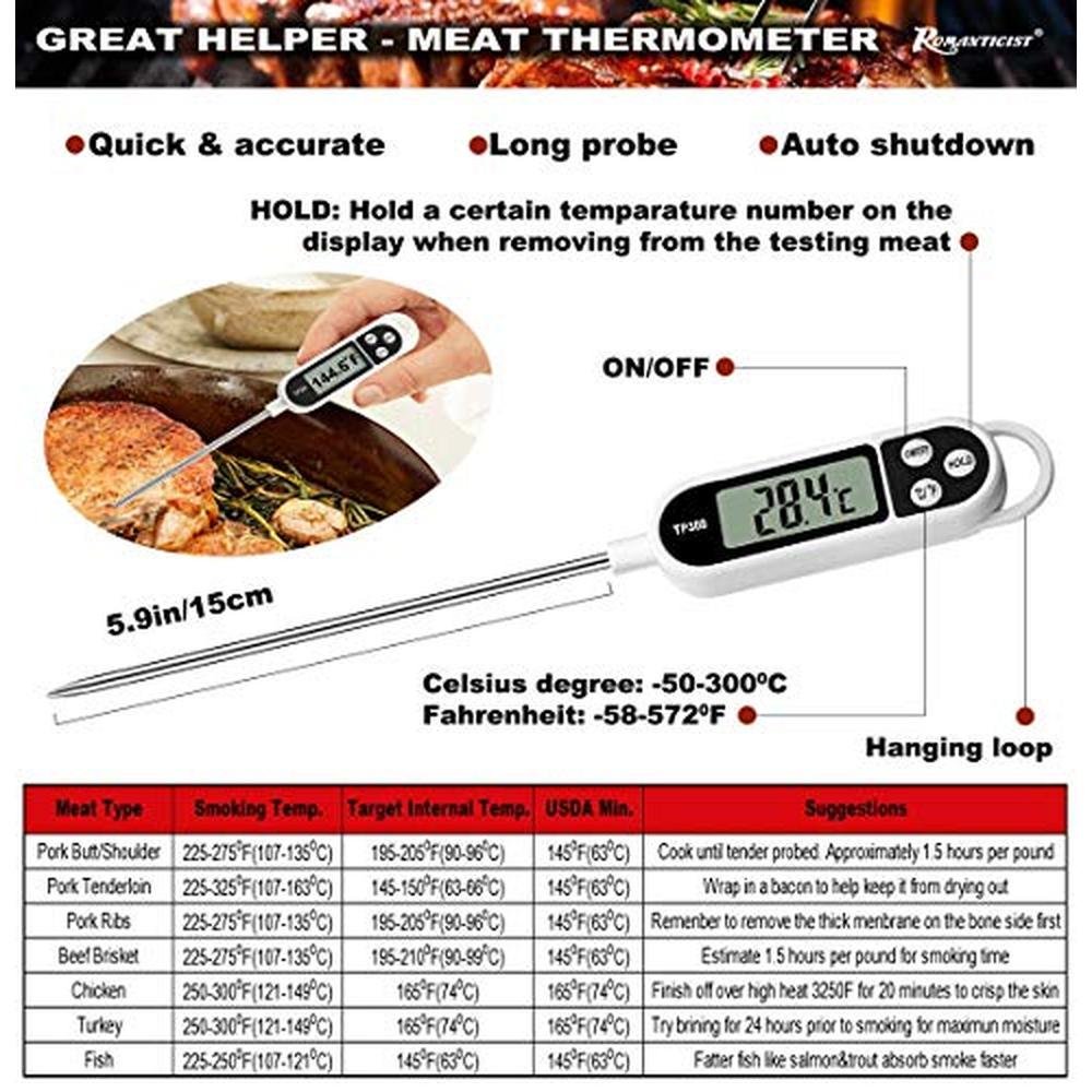 Set Grill: ROMANTICIST 28pcs BBQ Accessories Set with – In Use