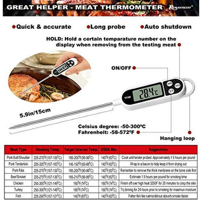 Set Grill: ROMANTICIST 28pcs BBQ Accessories Set with – In Use
