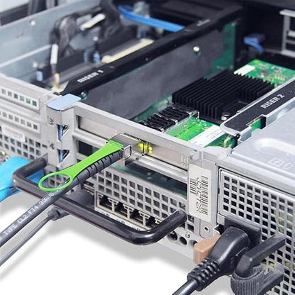 H!Fiber 40Gb QSFP+ DAC Cable: 40GBASE-CR4 – Side View