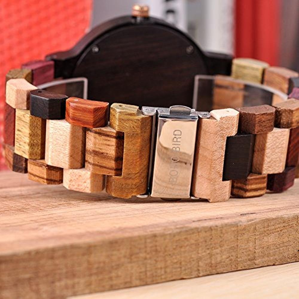 Men Bobo: BOBO BIRD Colorful Wooden Watches – In Use