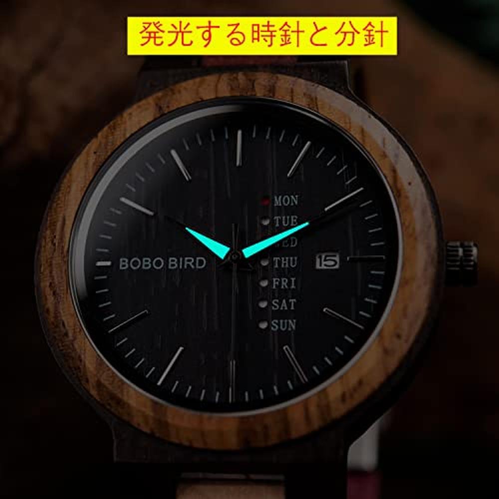 Wood Bobo Watches: BOBO BIRD Women Wood Watches Colorful – Close-up Detail