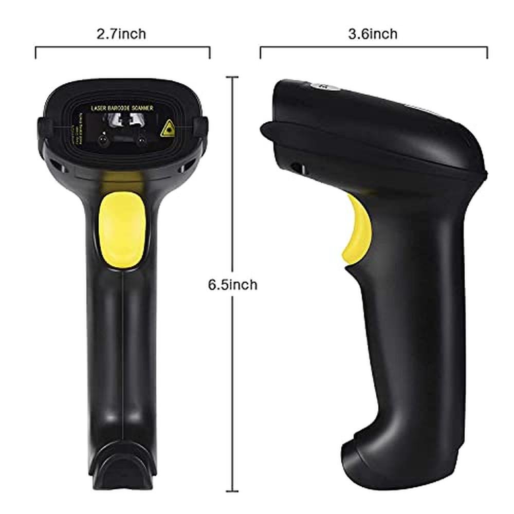 Scanner Wonenice: WoneNice Hands-Free USB Barcode Scanner – In Use