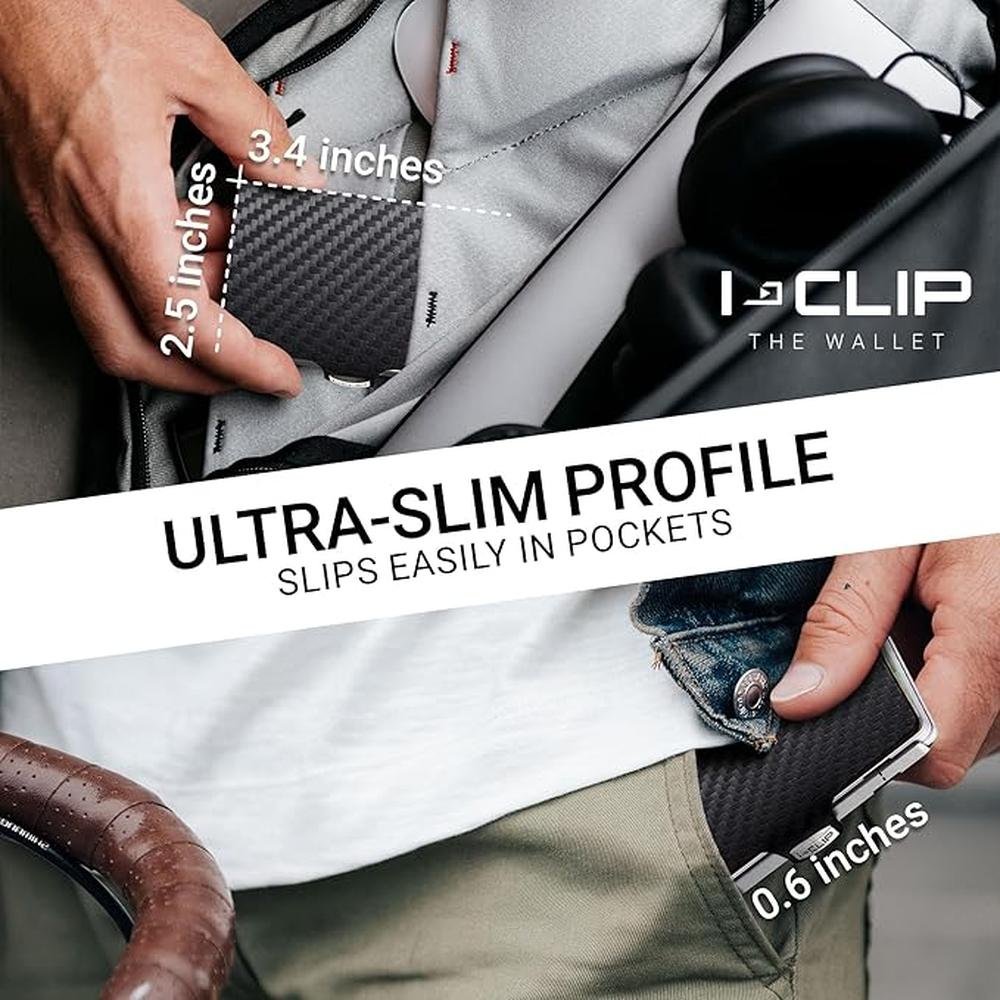 Clip Men: Premium Leather Wallet Versatile Changeable Money – Packaging