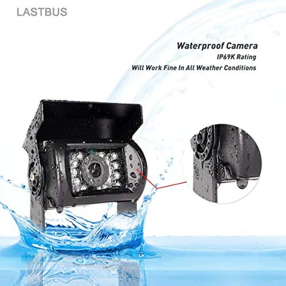 Camera View: LASTBUS Backup Camera Wide View Angle – Packaging