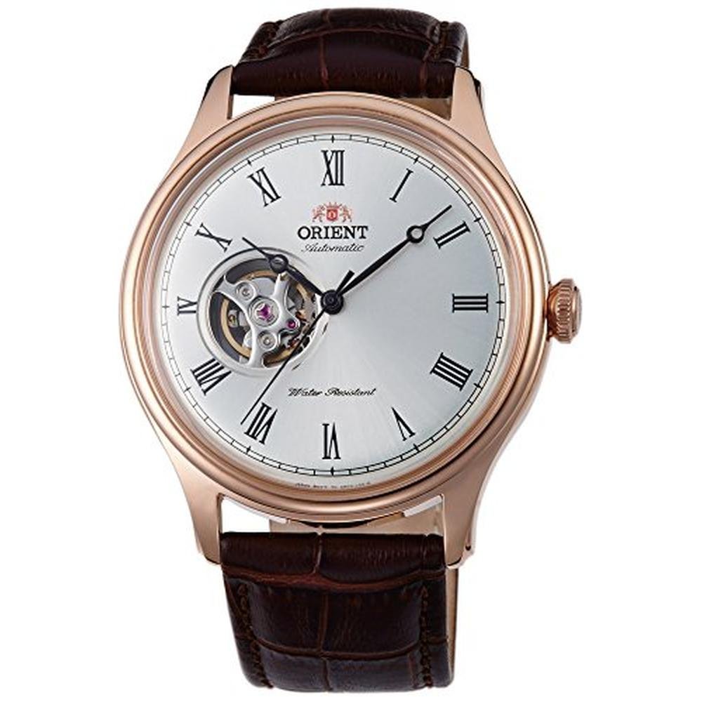 Orient Mens Analogue Automatic Watch with Premium Strap – Front View