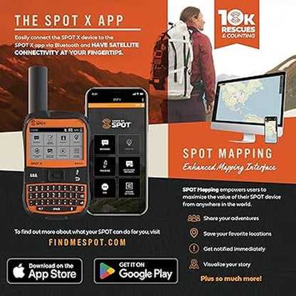 Way Spot: SPOT X with Bluetooth 2-Way GPS Satellite – Close-up Detail