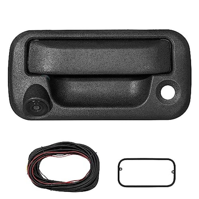 Camera Red: RED WOLF Tailgate Handle with Reverse Backup – Front View