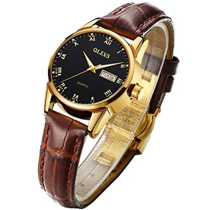 Women's Business Dress Watch: OLEVS High-End Analog Quartz – Front View