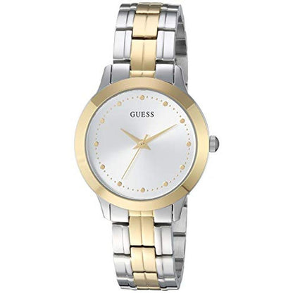 Stunning Gold-Tone Classic Slim Stainless Steel Bracelet – Front View