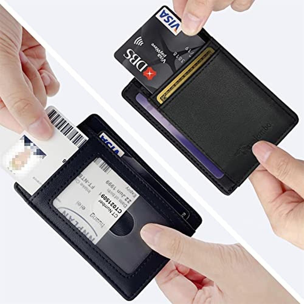 Travelambo Front Pocket Wallet – Close-up Detail
