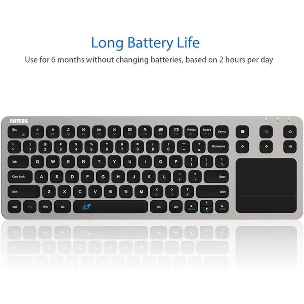 Arteck Keyboard: Arteck 2.4G Wireless Touch TV Keyboard – Packaging