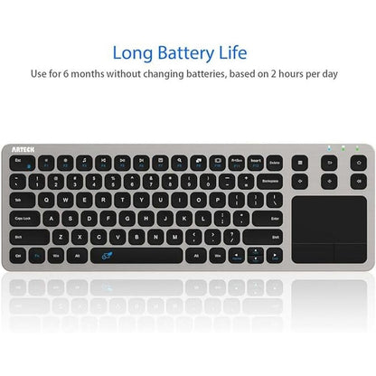 Arteck Keyboard: Arteck 2.4G Wireless Touch TV Keyboard – Packaging