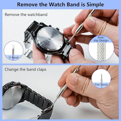 Watch Tool: Zistel Watch Repair Kit Watch Press – In Use