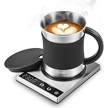 Cosori Mug Warmer: Cosori Coffee Mug Set for Desk Cup – Front View