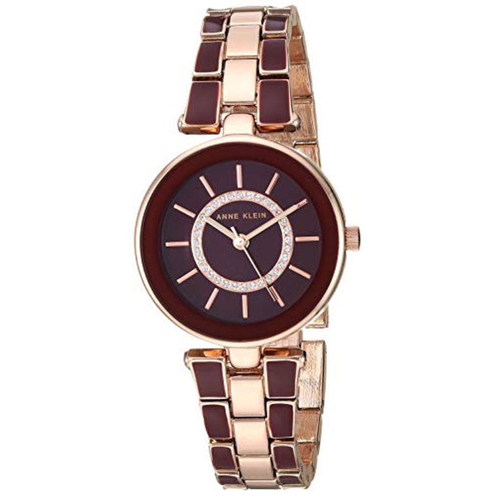 Anne Klein Women's Premium Crystal Accented Watch and – Close-up Detail