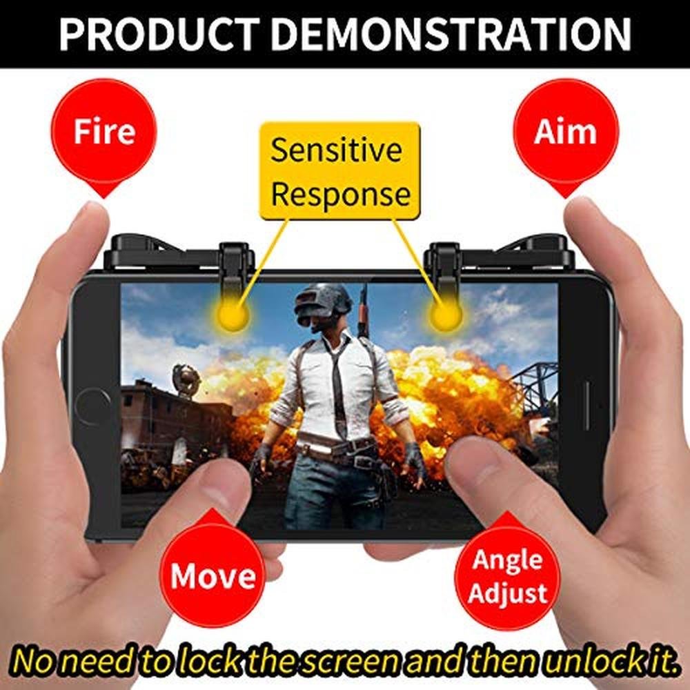 Mobile Gaming Controller: IFYOO 2 Pair Z108 – In Use