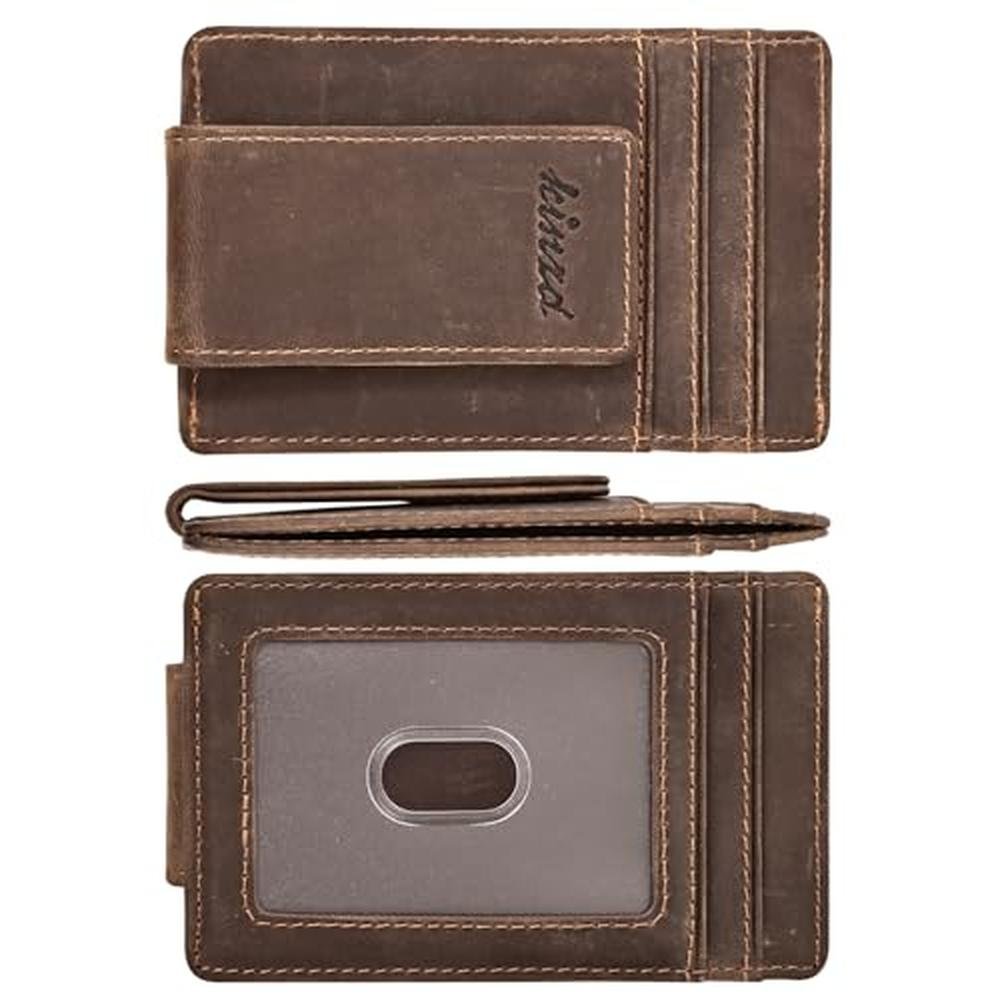 kinzd Money Clip: Front Pocket Wallet – Front View