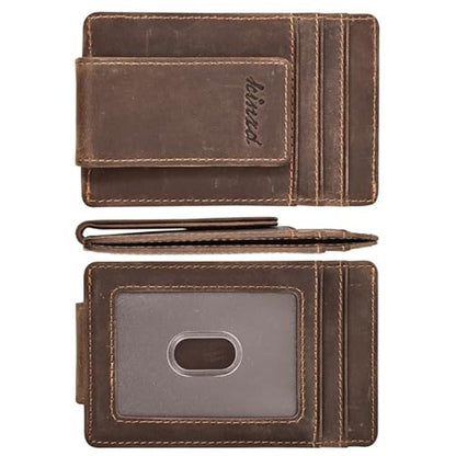 kinzd Money Clip: Front Pocket Wallet – Front View