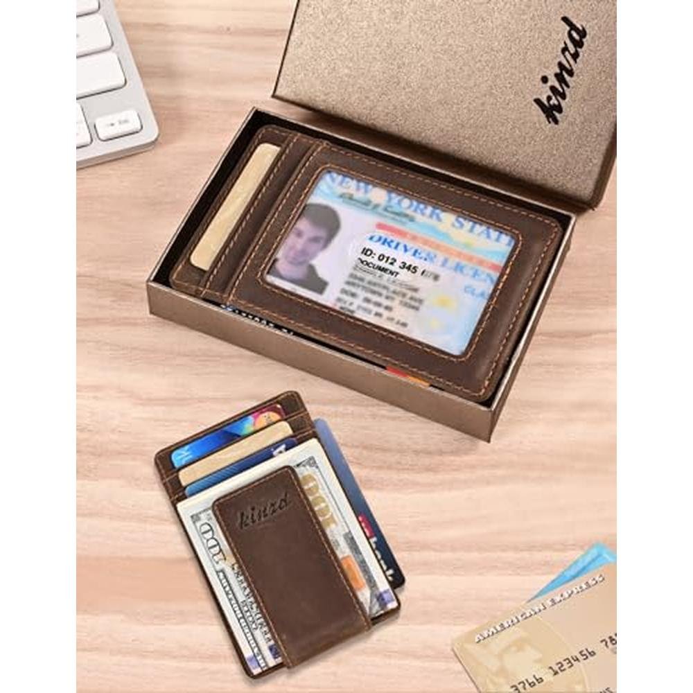 kinzd Money Clip: Front Pocket Wallet – Packaging