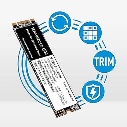 Teamgroup MS30 512GB SSD: Ultra-Fast M.2 2280 SATA III – Close-up Detail