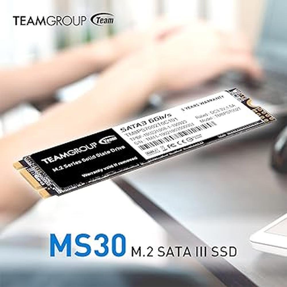 Teamgroup MS30 512GB SSD: Ultra-Fast M.2 2280 SATA III – Packaging