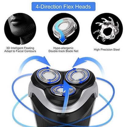Electric Shavers for Men: MAX-T Corded and Cordless – Side View