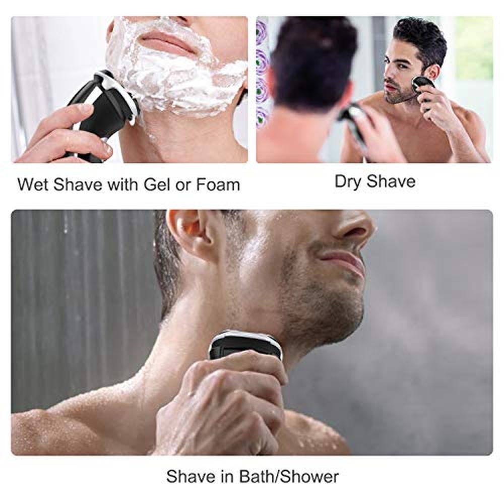 Electric Shavers for Men: MAX-T Corded and Cordless – Close-up Detail