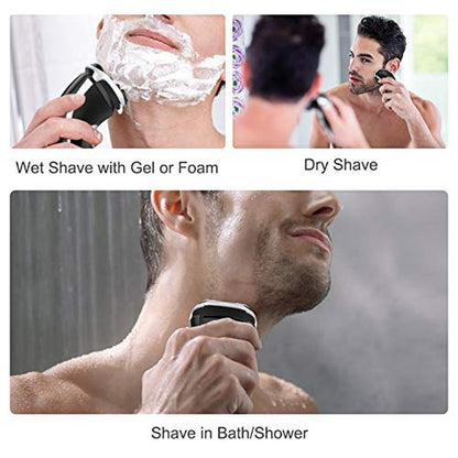 Electric Shavers for Men: MAX-T Corded and Cordless – Close-up Detail
