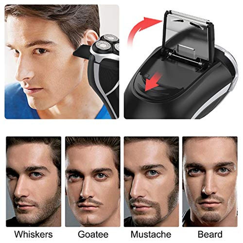 Electric Shavers for Men: MAX-T Corded and Cordless – In Use