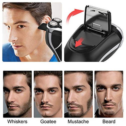 Electric Shavers for Men: MAX-T Corded and Cordless – In Use