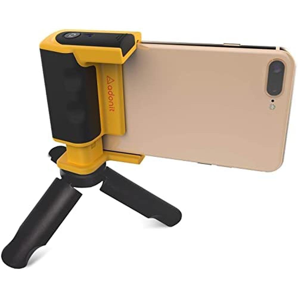 Adonit Photogrip: Premium Phone Holder with Bluetooth – Front View