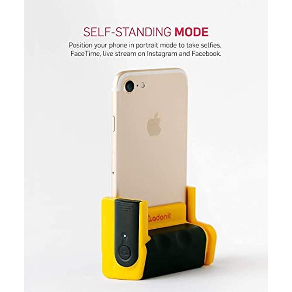 Adonit Photogrip: Premium Phone Holder with Bluetooth – Side View