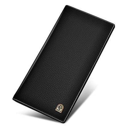 LAORENTOU Genuine Leather Wallet for Men – Front View
