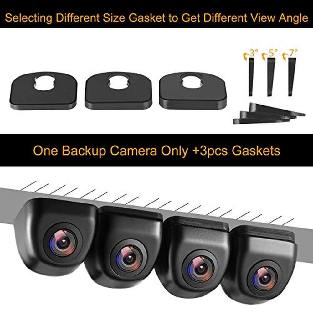 Backup View: NATIKA IP69K Waterproof Camera – Close-up Detail