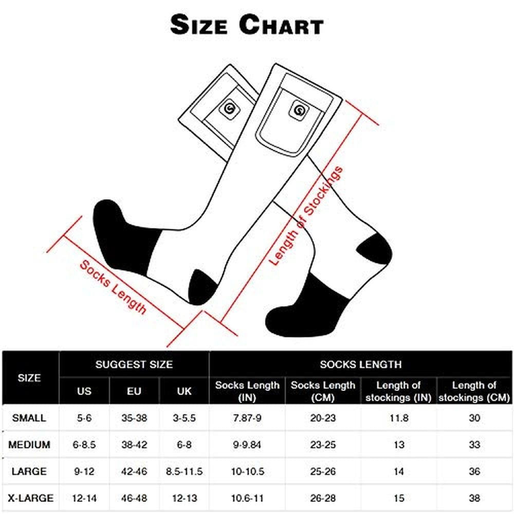 Elevate Your Winter Experience with Heated Snow Deer Socks – Packaging
