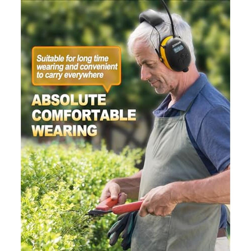 Ear Zohan: ZOHAN EM042 AM/FM Radio Headphone with Digital – Packaging