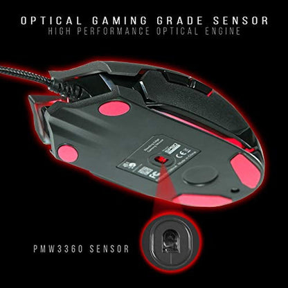 Bloody SP80 Optical Switch Gaming Mouse – Close-up Detail