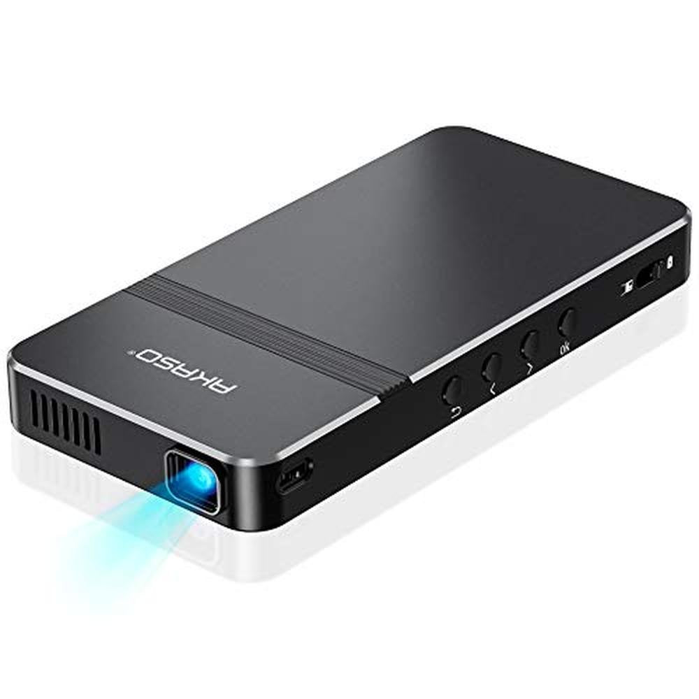 Projector Akaso: Akaso Mini Projector Pocket-Sized DLP – Front View