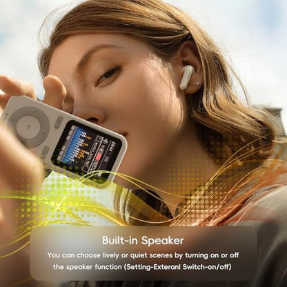 MP3 Player: Wiwoo 64GB Bluetooth Portable HiFi Lossless – Packaging