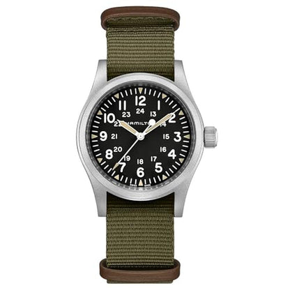 Hamilton Watch Khaki Field Mechanical 38mm – Front View