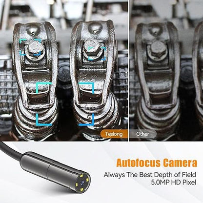 5MP Auto Focus Endoscope: Teslong 3rd Generation USB – Side View