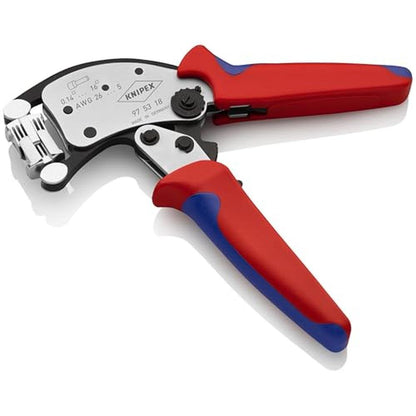 Knipex Tools: 97 53 18 Self-Adjusting Crimping Pliers – Close-up Detail