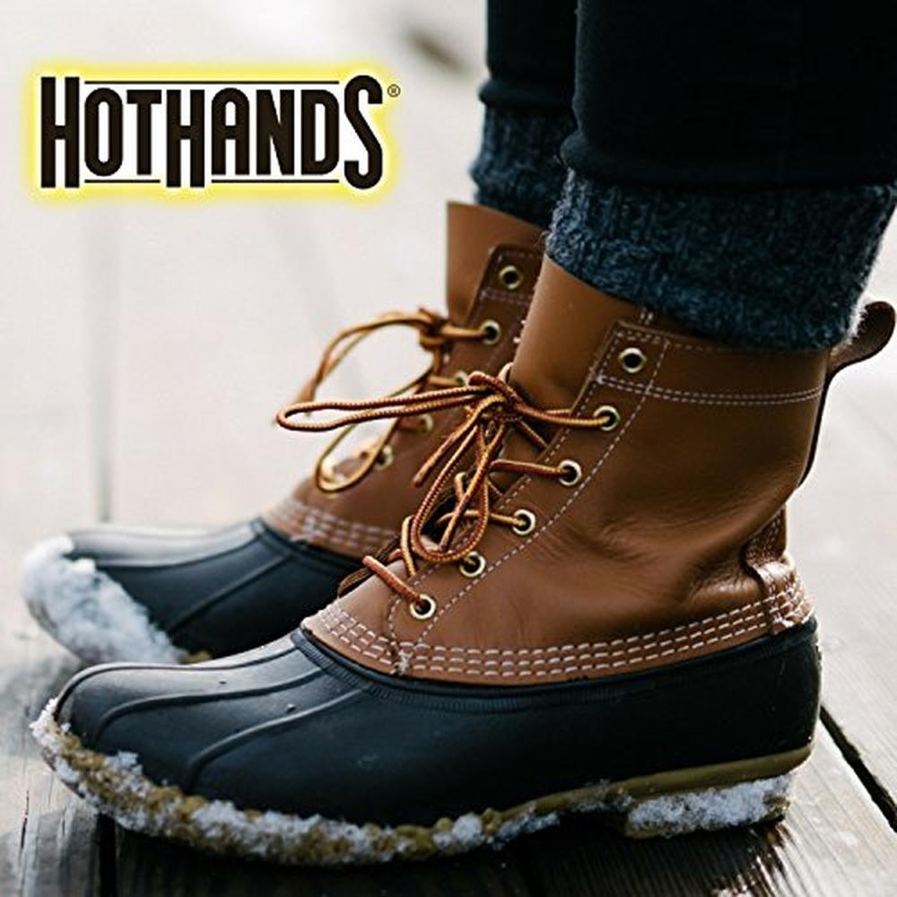 HotHands Toe Warmers: Long-Lasting – In Use