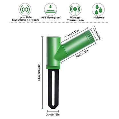 Soil Moisture Monitoring: ECOWITT WH51 Soil Moisture Sensor – Side View