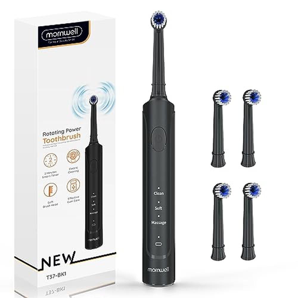 Toothbrushes Mornwell: Mornwell Electric Toothbrush D03B 3 – Front View