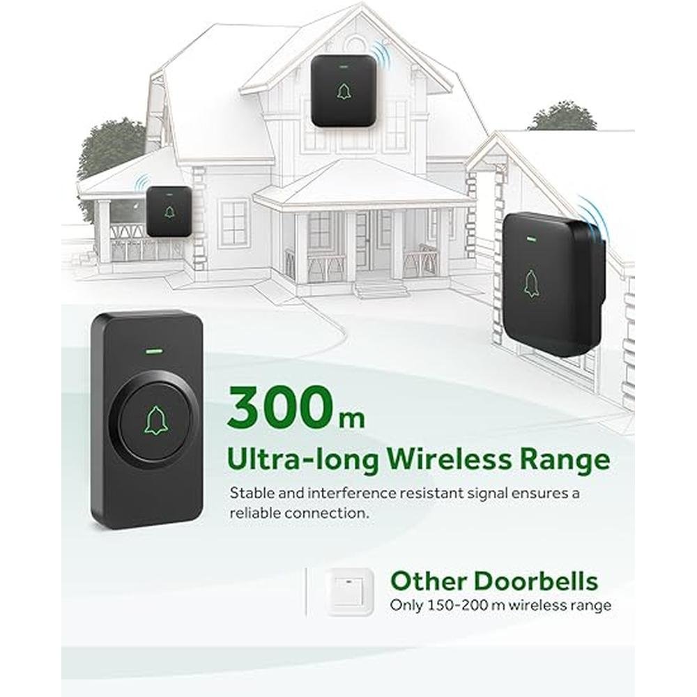 Wireless Door Chime: AVANTEK BA-11 Waterproof Battery – Packaging