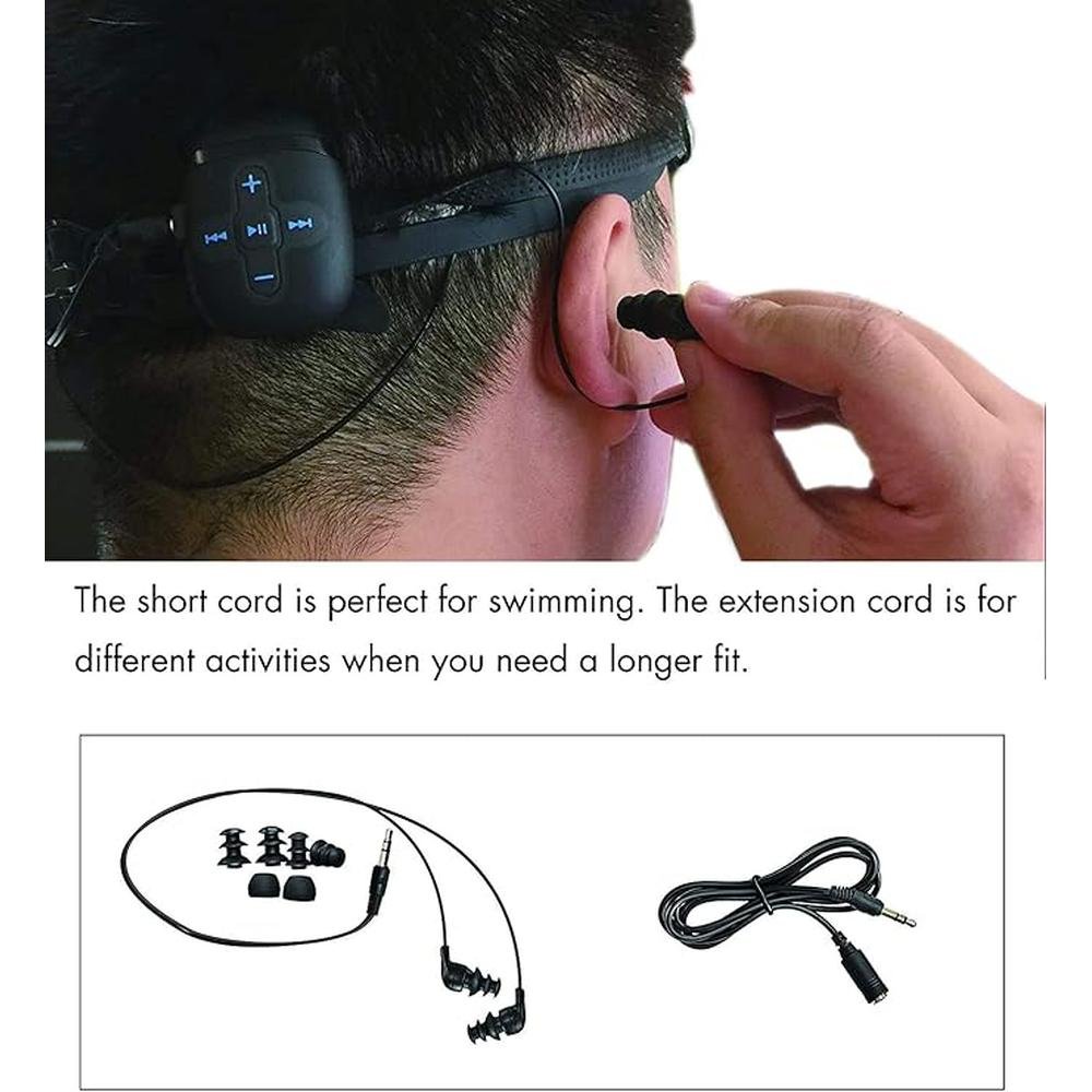 Waterproof MP3 Player: USA Warehouse BMB07K2P9P77 Advanced – Side View